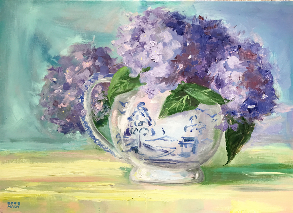 Purple Hydrangeas